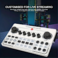 Miniatyrbilde 2 av 5: X50 Live Lydkort Audio Mikser Opptak Skrivebord Sang BT OTG Digital Tapsfri Overføring for Podkasting Gaming A