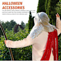 Pikkukuva 5 / 5: Jeesus-asu aikuisille miehille, Jeesuksen kaapu, uskonnollinen Kristus-asu sisältää huivin ja vyötärönarun Halloweeniin XL