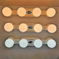 Pikkukuva 2 / 2: Meikkipeilin valot, meikkivalo 4 himmennettävällä LED-lampulla, säädettävä värilämpötila, USB-virta