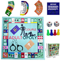 Miniatyrbilde 3 av 5: Parspill for Par, Voksen Par-Monopoly Brettspill, Date Night Ideer, Intimitetskort