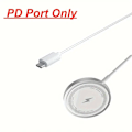 Miniatyrbild 1 av 4: Magnetisk trådlös laddare: 15W maximal effekt, stöder iPhone 15/14/13/12/SE3-serien (1-pack › Ingen adapter)