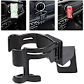 Miniatyrbilde 1 av 5: Multifunksjonell Drikkekopp Telefonholder, 2 i 1 Bolt-on Stativ Brakett Organizer for 2018-2022 Jeep Wrangler JL JLU & Jeep Gladiator JT Trunk
