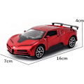 Pikkukuva 2 / 5: 1/32 Automalli Bugatti Centodieci urheiluauton simulaatioon, seosvalettu keräilyyn, lasten lahja, ajoneuvomalli, alumiiniseosautomalli (C