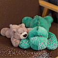 Miniatyrbilde 2 av 5: Vektet Angst Dinosaur Plysj Leketøy Kastepute/søt Dinosaur Utstoppede Dyr Dukke For Gutter Jenter-utmerket Green Dinosaur 30cm 11.8 inch