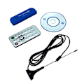 Miniatyrbillede 1 af 5: 25 MHz -1760 MHz Modtager til SDR RTL2832U R828D A300U DAB FM