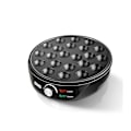 Miniatyrbillede 3 af 4: Sort Takoyaki Maskine Elektrisk Takoyaki Pande Fyldt Pandekagepande Med 18 Takoyaki Huller