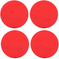 Miniatyrbilde 1 av 5: Air Hockey-kuler, 4 stk. Plast Air Hockey-kuler Air Hockey Erstatningskuler for Bordspillutstyr (Stor Størrelse) Sjakk og Fritidssport 75mm