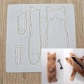 Pikkukuva 3 / 5: DIY Käsikirjonta Työkalu DIY Tilkkutyökaavat Ompelu- ja Kirjontaharrastajille