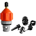 Miniatyrbild 1 av 4: Luftventiladapter, Uppblåsbar Båt Sup Pumpadapter Med Munstycke, Multifunktionell Sup Pumpadapter Kompressor Luftventilomvandlare För Stand Up Paddle Board