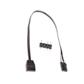 Pikkukuva 1 / 5: 4-PIN RGB - Standard ARGB 3-Pin 5V Adapteri Liitäntäkaapeli RGB 25cm