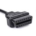 Miniatyrbild 5 av 5: Bil Diagnostikverktyg OBD2 Kontakt Adapter för 12 Pin till OBD2 16 Pin Kabel Auto Scanner Adapter