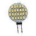 Pikkukuva 3 / 3: 10 kpl G4 SMD 24 LED Kaappi Meri- asuntoautolamput 12V Lämmin valkoinen