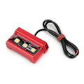 Miniatyrbillede 1 af 5: LED Motorcykel Nummerplade Lys Dekorativ Lampe Universal Aluminium Legering Baglygte Nummerplade Red