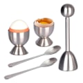 Miniatyrbilde 1 av 5: Eggåpner i rustfritt stål, eggeskallskutter, kjøkkenverktøy