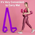 Miniatyrbillede 3 af 5: Yoga Måtte Stropper Justerbare Ringe Fitness Måtte Holder Gym Måtte Bærer Bærbar Skulderstropper Sling Stretch Stropper til Alle Måtte Størrelser
