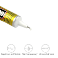 Miniatyrbillede 3 af 4: T-8000 Sort Lim til Mobil Smartphone Reparation Display Glas Touch 110ml Tw