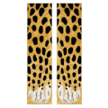 Pikkukuva 1 / 2: 3D Funny Novelty Unisex print Eläimen tassun jalat Crew sukat Cheetah