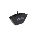 Svart 2,5 mm Jack Mikrofon Headset Øretelefon Konverter Adapter For Xbox 360
