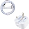 Pikkukuva 1 / 3: 20W nopea lataus USB-C -laturi ja kaapeli, yhteensopiva IPHONE 14/13/12/11/XR/XS/8/7/6/SE -mallien kanssa