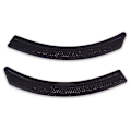 Miniatyrbillede 4 af 4: 2 stk. til Mitsubishi Lancer 2008-2015 Evo 10 X Sort Front Skærm Side Ventilationsdæksel