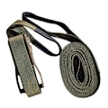 Pikkukuva 3 / 5: 36FT Slackline-setti koukulla ja räikkäkiristimellä tasapainoharjoitteluun Army Green