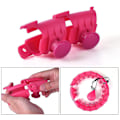 Miniatyrbilde 3 av 4: 2 stk. Smarte Vektet Hula Ring Bøyler Erstatningsknuter Rosa