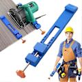 Miniatyrbild 2 av 5: Cirkelsågsguide i plast Multifunktionell snabbfixeringsjigg för precisionssnitt Träbearbetningsverktyg