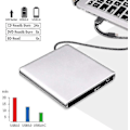 Pikkukuva 3 / 4: Ulkoinen Blu-ray 3D DVD-asema, USB 3.0 ja Type-C Blu-ray CD-lukija ja ohut optinen DVD P