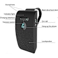 Miniatyrbillede 3 af 5: Bluetooth Bilkit SP09 Trådløs Bluetooth Højttaler Håndfri Bilkit S