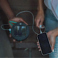 Miniatyrbillede 5 af 5: Udendørs Camping Lys Solcelle Lys String LED Camping Lampe Telefon Oplader Udendørs Gadgets Campingudstyr-jie-jie