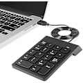 Miniatyrbild 3 av 5: Numeriskt tangentbord, USB numeriskt tangentbord, USB 18-knapps numeriskt tangentbord för bärbar dator/Notebook PC-dator