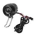 Miniatyrbilde 1 av 5: 2 i 1 Elektrisk Sparkesykkel Horn Frontlykt Motorsykkel Frontlys Lampe For Kugoo M4