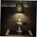 Miniatyrbillede 3 af 5: Bordlampe Lampeskærm i stof - 2 stk. Små Clip-on Hængende Lampeskærme til Bordlamper - Lampeskærme i stof med Vedhæng til Loftlampe