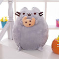 Pikkukuva 1 / 3: 24 cm Pusheen Cat pehmolelu välipaloja syötävä pikkulelu, täytetty eläinnukke, 9,5" V Biscuit cat