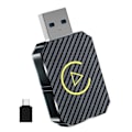 Pikkukuva 1 / 4: Johdoton Carplays Androids Auto -sovitin, monikäyttöinen dongle-sovitin autoon