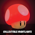 Miniatyrbillede 4 af 5: Super Mario Svampe Lampe med lyd natlys, en must-have gave