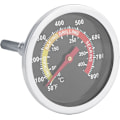 Miniatyrbilde 3 av 5: Weber Grill Termometer Lokk Genesis 50~800 Termometer for Grill i Rustfritt Stål Temperaturmåler for Grillmatlaging