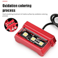 Miniatyrbillede 5 af 5: LED Motorcykel Nummerplade Lys Dekorativ Lampe Universal Aluminium Legering Baglygte Nummerplade Red