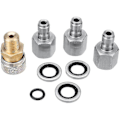 Miniatyrbilde 1 av 4: 1/8 BSP Hurtigkobling Tilkoblinger Ladeadaptersett, Rustfritt Stål PCP Luftlading Hurtigkobling Adapter