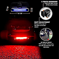 Miniatyrbilde 5 av 5: 2X LED Skateboard Lys Longboard Lys Skateboard Lys Passer på Alle Longboards Sykler Sparkesykler He