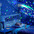 Miniatyrbilde 2 av 4: Toysstar Sky Projektor Nattlampe, Stjernehimmel Belysning Nattlys, Roterende Projeksjonslamper for Soverom (Blå)