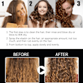 Miniatyrbild 9 av 10: Jaysuing Curl Hårgel Vattenspray Herr Dry Gel Frisyr Brutet hår Långvarigt Snabbtorkat hårstyling 30ml box