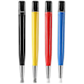 Miniatyrbilde 1 av 5: 4 stk./sett Rustfjerningsbørstepenn Glassfiber / /stål /nylon Børstepennform Klokkedeler Polering C