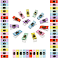 Miniatyrbild 1 av 5: Tygklämmor, 60-pack, Ersättningsnålar för att hålla ihop tyglager, Håller tygsömmar säkert samman, Symaskinstillbehör, Mångsidig