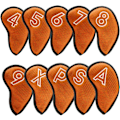 Miniatyrbild 1 av 5: Mesh Järnklubbhuvudskydd (Orange)