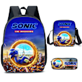 Miniatyrbillede 1 af 5: Sonic SONIC skoletaske rygsæk til studerende
