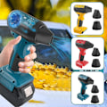 Miniatyrbillede 3 af 5: Mini Jet-Dry Blæser Håndholdt Trådløs Børsteløs Støvblæser Multipurpose 4 Tilstande Elektrisk Luftblæser
