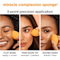 Pikkukuva 4 / 5: Real Techniques Miracle Complexion Meikkisieni Täysi Peittävyys Meikkivoide, 2 kpl (Pakkaus voi vaihdella)