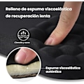 Miniatyrbild 2 av 5: Musmatta, Ergonomisk gamingmusmatta med massagefunktion, Memory Foam Comfort Touch, smärtlindrande handledsstöd, halkfri bas (30x20 cm)