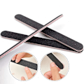 Miniatyrbillede 2 af 5: Neglefil 10 STK Professionel Dobbeltsidet Neglefile Smergellærred Sort Manicure